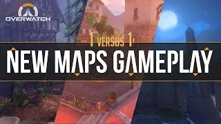 Overwatch - New Maps 1v1 Gameplay (Black Forest, Castillo and Necropolis)
