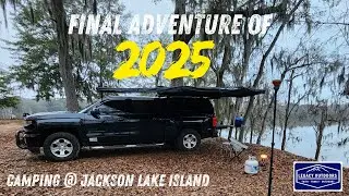 Final Adventure of 2025: Camping @ Jackson Lake Island