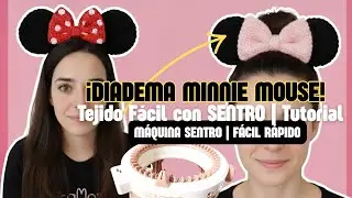 Make this Minnie Mouse Headband in MINUTES with your SENTRO 🐭✨ | Step-by-Step Tutorial