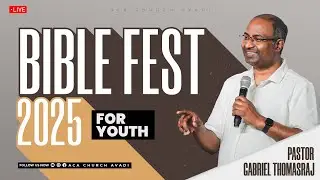 LIVE | BIBLE FEST For Youth  (Session -1) | 18 Oct 2025