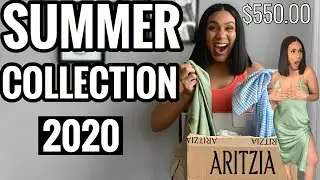 ARITZIA SUMMER 2020 UNBOXING & TRY ON HAUL  | QUARANTINE EDITION!