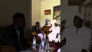 BOBI WINE WITH  THE BUSOGA  FAMILY AND RELATIVES   IN IGANGA    LATE SALIM BWAGU