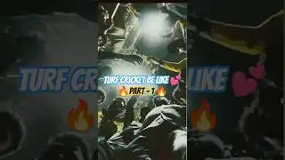 TURF CRICKET BE LIKE 💥 | TURF PART - 1 |ALLEPPEY COUNTY CRICKET | CRICKET SHORTS | KALINGA BROTHERS
