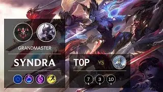 Syndra Top vs Galio - EUW Grandmaster Patch 9.23