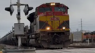 CPKC KCS 4045 ethanol oil freight | Rosenberg, TX | Third Street |