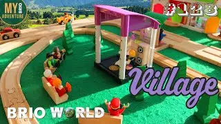 BRIO Village Rail and Road Layout [128]