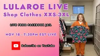 LuLaRoe Live Shopping - 7:30pm EST Live - Shop Clothes XXS-3XL - TAKEOVER Style!