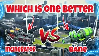 [WR]🔥Incinerator VS Bane Weapon Comparison in |War Robots|