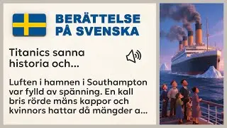 Learn Swedish with Real Titanic Story 🚢 &ndash; Easy Swedish for Beginners | A2 Level