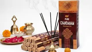 Pure Chandanam Incense Sticks The Authentic Sandalwood Fragrance Experience Perfect for Pooja & Home