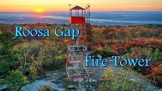 Roosa Gap Fire Tower in Sullivan County, New York