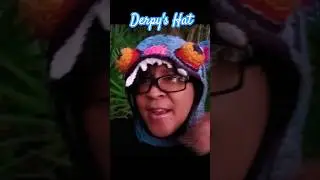 KPop Demon Hunter Crochet Hat #KPopDemonHunters #Derpy #Crochet #DIY
