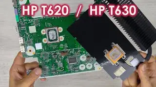 Jak wymienić pastę termoporzewodzącą w HP T620 / HP T630 / HP T620plus / HP T730