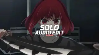 solo - (tiktok version) clean bandit ft demi lovato [edit audio]