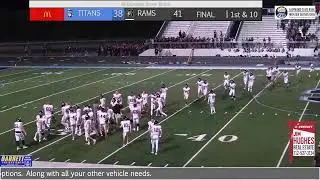 Glenwood @ Lewis Central Varisty Football - KMA X-Stream/Fuller Digital Solutions