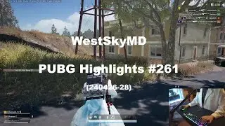 [PUBG] WestSkyMD Highlights 261 #배그 #pubg #highlights #montage #하이라이트 #streamer #kills #fps