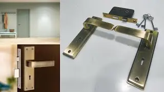 Mortise Lock Set (Silas) Premium Door Lock Set for Main Door | Mortise Handle Lock Set Antique