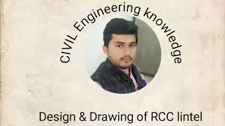 Design of RCC lintel / RCC lintel Design in brick wall /Design of RCC lintel by Limit State  method.