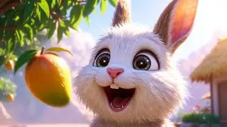 Clever Rabbit Adventure 🍎 | Fun Rhythmic 3D STORY IN ENLISH