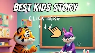The Magical School Where Animals Can Talk 🐯🐰 | Kids Story with Moral Lessons