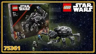 Le tank araign&eacute;e - 75361 | Review LEGO Star Wars