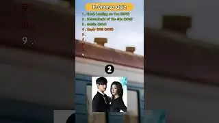 Can you guess the names of all these Korean Kdrama?#quiz #guessthename #quizgame #kdramas #quizzed