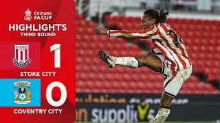 Stoke leave it late to beat Coventry! ⏱️ | Stoke  (1-0) Coventry | Emirates FA Cup 2025-26