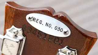My 2nd Favorite Purchase This Year! | 1981 Gibson Les Paul Pearl Plaque Reg. No Pre-Historic Reissue