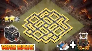 Best! TH9 War base &diams; TH 9 War base with Bomb Tower &diams; Anti Everything &diams; Anti 3 Star