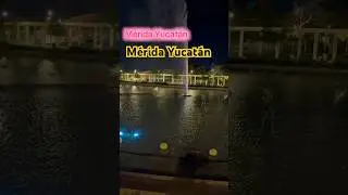 Parque La plancha en M&eacute;rida de noche #viajes #yucat&aacute;n #mexico #paseo
