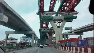 Dashcam Timelapse Drive: Rama II Road Bangkok