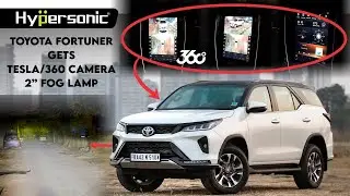 😱NEW FORTUNER GETS HYPERSONIC 12.1&rdquo; TESLA & 2&rdquo; OPTI BEAM GLOBE