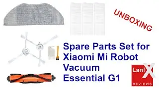 Spare Parts Set for Xiaomi Mi Robot Vacuum Essential G1 (Unboxing)