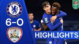 Chelsea 6-0 Barnsley | Havertz Hat-Trick and Silva Debut as Blues Hit 6! | Carabao Cup Highlights