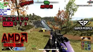SUPER PEOPLE CBT | RX 570 4GB + Ryzen 5 2600x | 1080p Settings