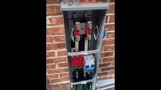 Installing new electrical equipment with a future generator. #chicagosuburbs #electrical