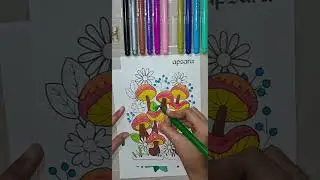 Day 2/30 Satisfying colouring videos #trending #new #youtube #viral #art #craft #satisfying 