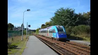 X72500 en gare d'Ecommoy