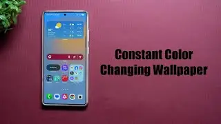 Постоянно меняющиеся цветные обои Samsung &mdash; One UI 8