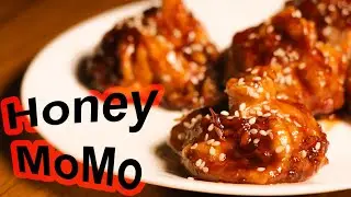 Panfried Chicken Momo | How to make momo | Honey momo | Panfried honey momos | momo | momo recipe