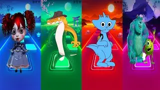 poppy playtime 🆚Alvin and the Chipmunks🆚Lilo Stitch🆚Monsters at Work🔥Who is best player?? 
