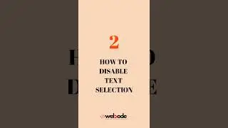 Html code to Disable right click & text selection... 