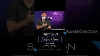 Come Join Us - Samson Properties Lunch & Learn - June 28, 2023 at Seasons 52 Columbia, Maryland