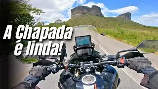 Ep 2. Viagem de CB500X para CHAPADA DIAMANTINA | Morro do Pai Inácio e Poço Azul