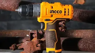 Unboxing, INGCO cordless drill 12v, CDLI12202