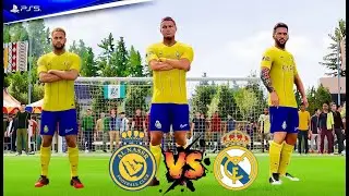FC 26 VOLTA - Messi Ronaldo Neymar Yamal vs Real Madrid - VOLTA PS5