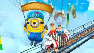 I Love Gru hat Mel Minion Vs Villaintriloquist ! Despicable me minion rush Boss battle