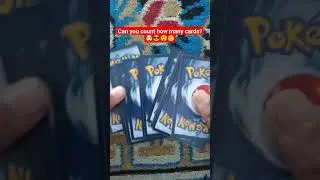 14 cards in one pack!🤯😎😲🤨😮😯#pokemon 🤯🤯#shorts