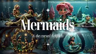 Mermaids and the Cursed Artifacts | bedtime stories | Animated English stories | Fairy tales