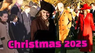 Royal family Gathers For CHRISTMAS at Sandringham 
